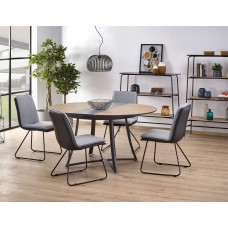 Apaļš izvelkams koka galds MORETTI